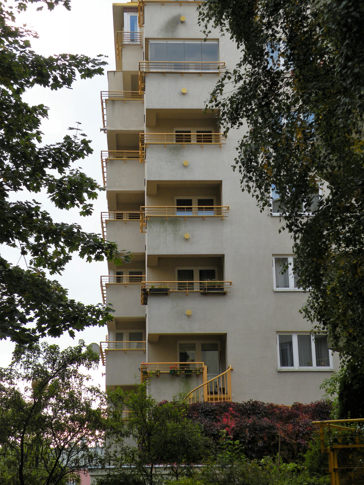 Zdjęcie architektury budynku Budynki mieszkalno-usługowe